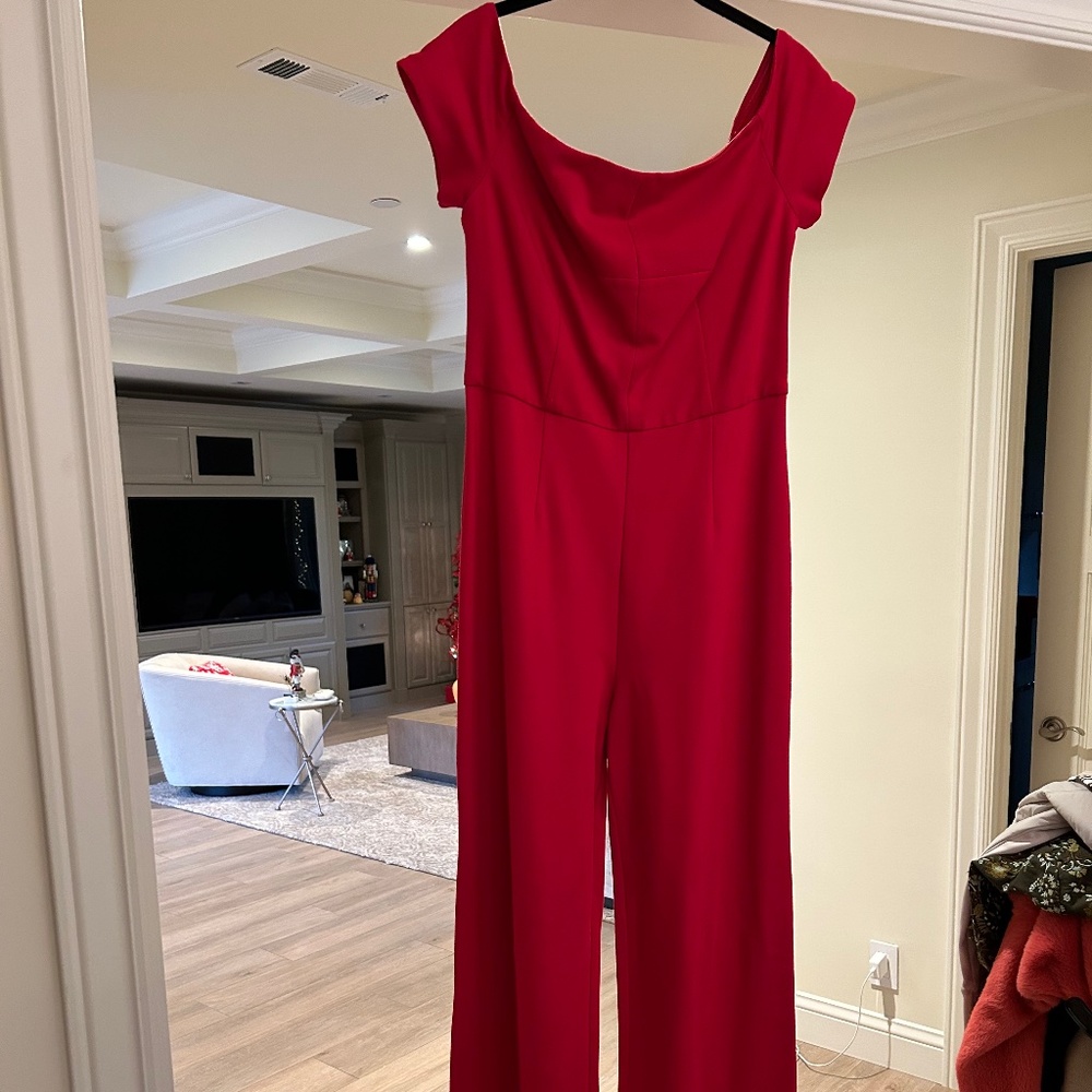 Trina Turk Red Pantsuit